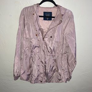 Baby pink windbreaker